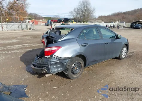 2017 Toyota Corolla Le from USA, damaged, VIN 2T1BURHEXHC818452